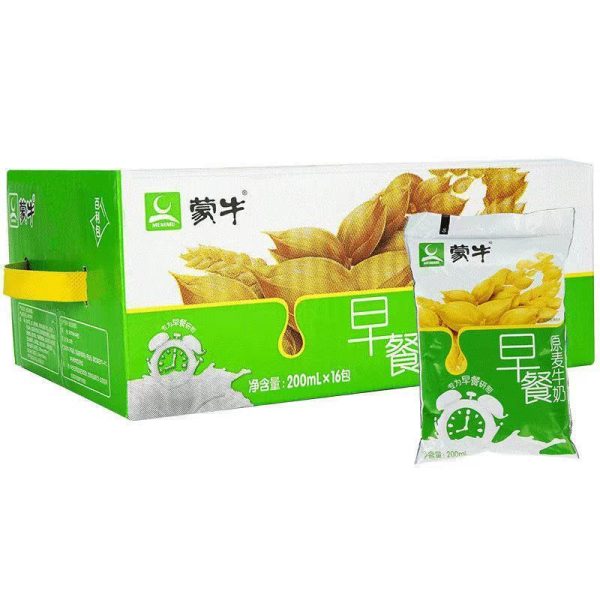 蒙牛麦香口味早餐奶 - 图片 2